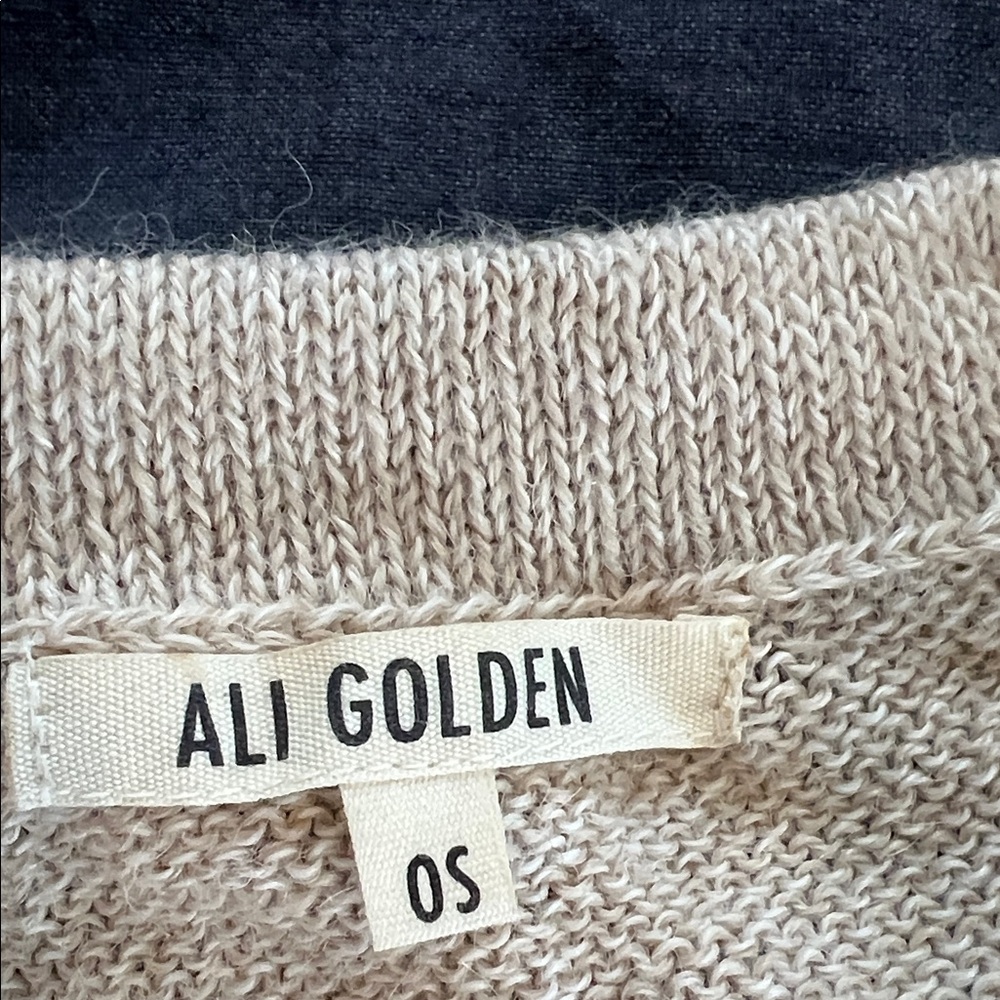 Ali Golden 100% Alpaca Button-Up Oversized Cardigan - Picture 3 of 12